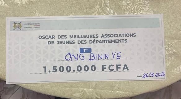 Oscars 2025 : L’ONG Binin Yé triomphe et devient Leader dans la Donga