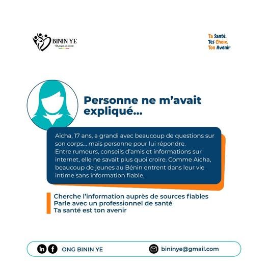 « Personne ne m’avait expliqué… » : L'urgence de l'Éducation à la Santé Sexuelle