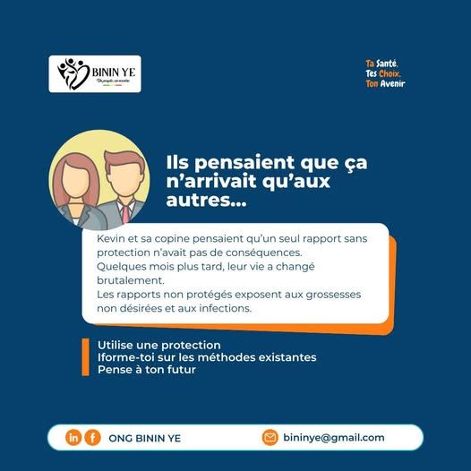 Ils pensaient que ça n'arrivait qu'aux autres : Les dangers des rapports non protégés